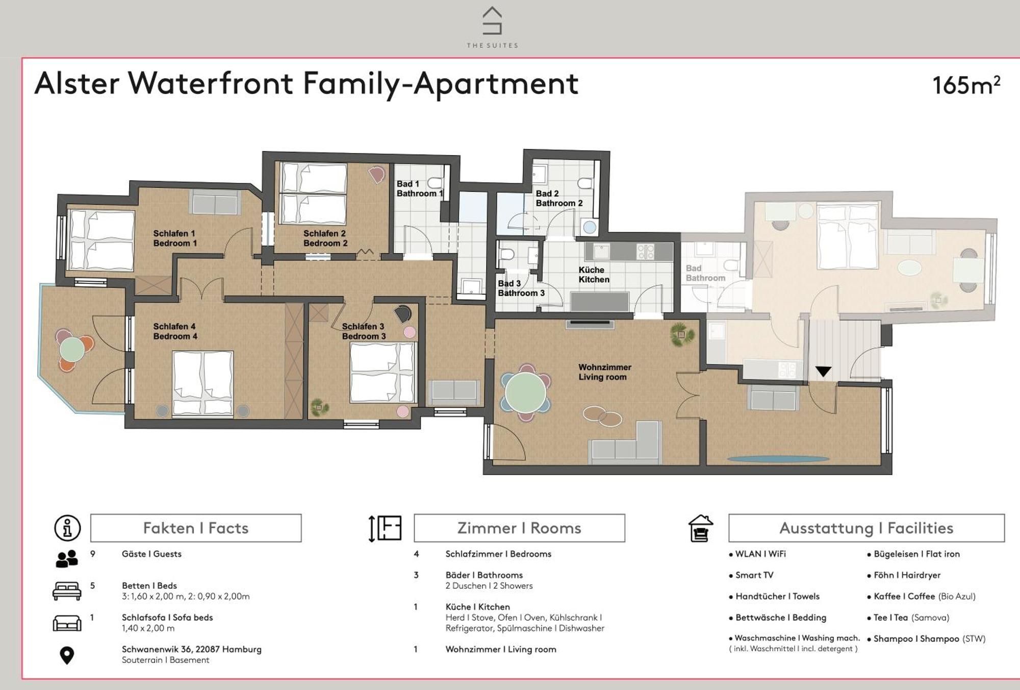 The Suites Alster Waterfront Family Apartments Hamburg Exterior photo